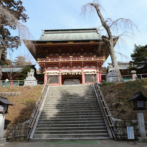 x-pro3で撮影の塩釜神社境内内の写真