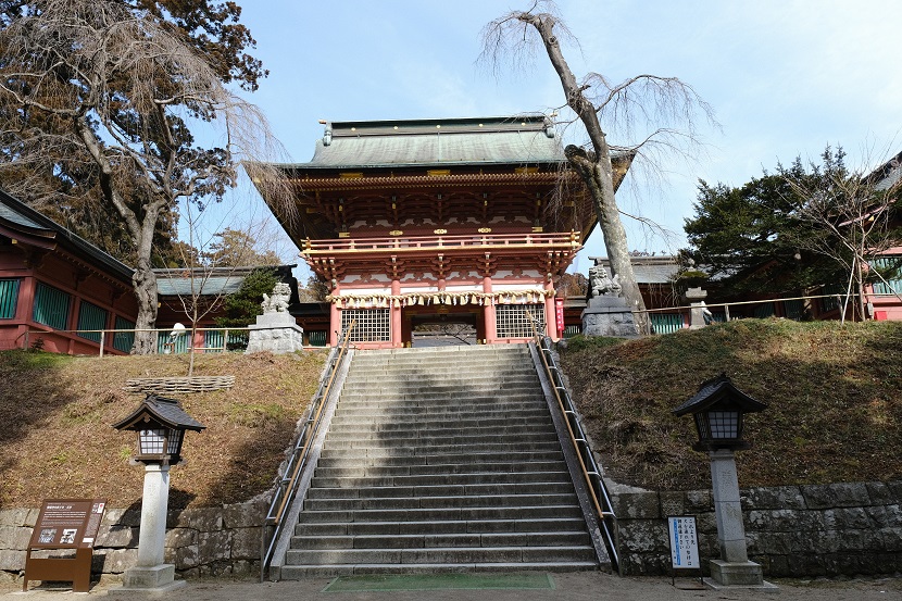 x-pro3で撮影の塩釜神社境内内の写真