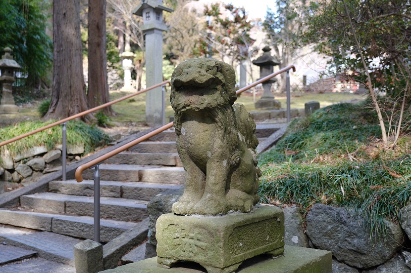 x-pro3で撮影の塩釜神社境内内の写真