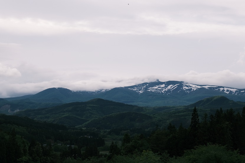 栗駒山の春の写真