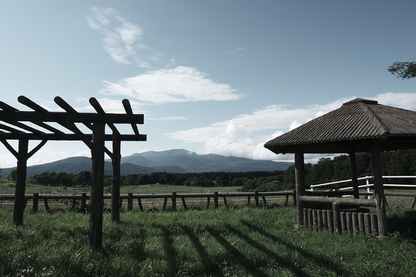 栗駒山の7月の風景写真