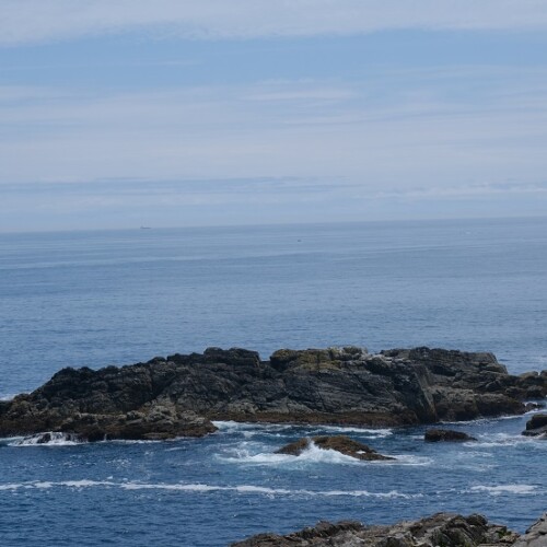 唐桑半島巨釜半造の夏の風景写真