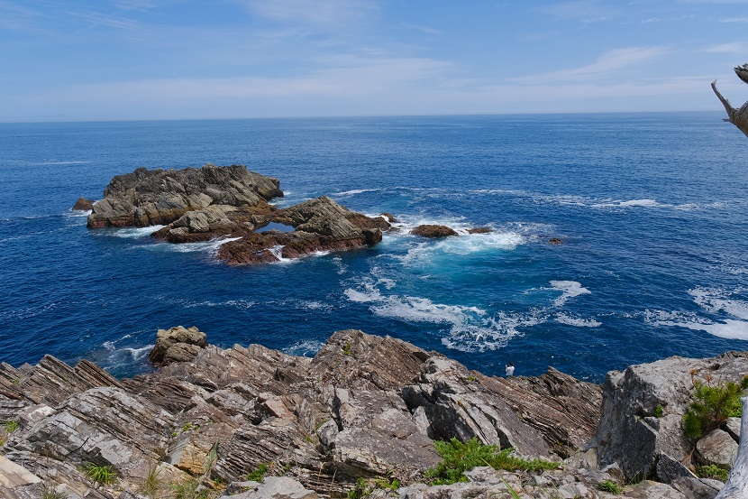 唐桑半島巨釜半造の夏の風景写真