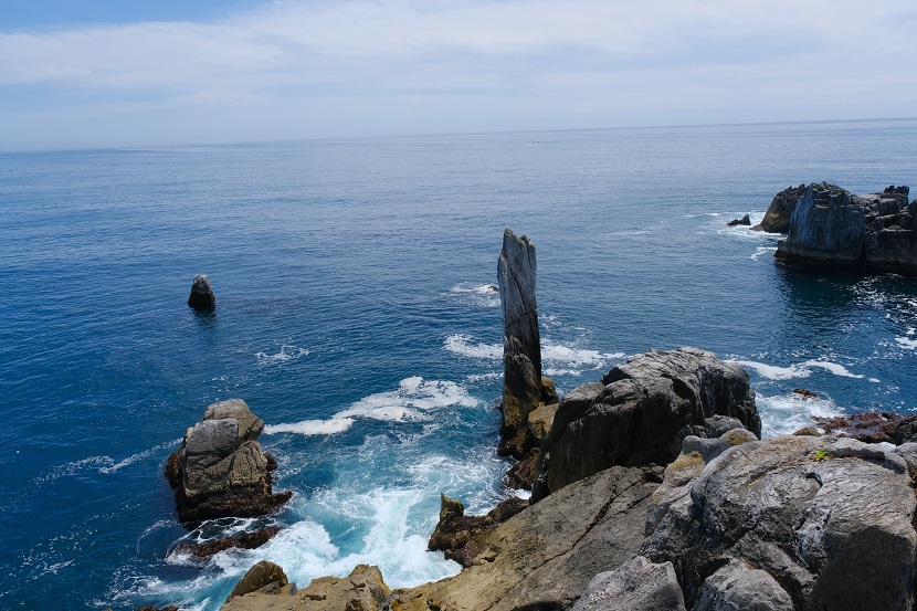 唐桑半島の夏の風景写真