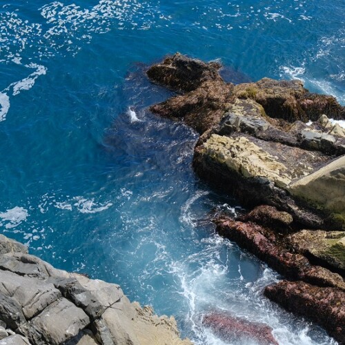 唐桑半島巨釜半造の夏の風景写真