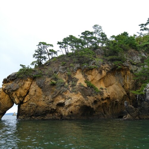 9月の松島嵯峨渓の写真