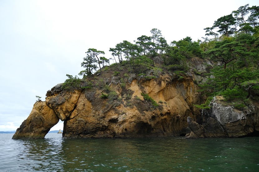 9月の松島嵯峨渓の写真