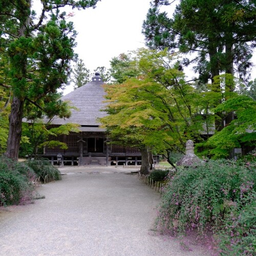 毛越寺の9月の風景写真