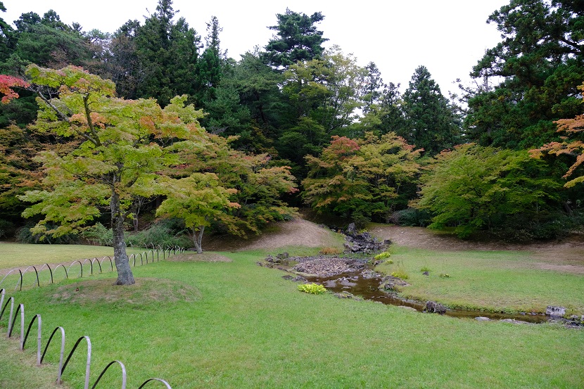 毛越寺の9月の風景写真