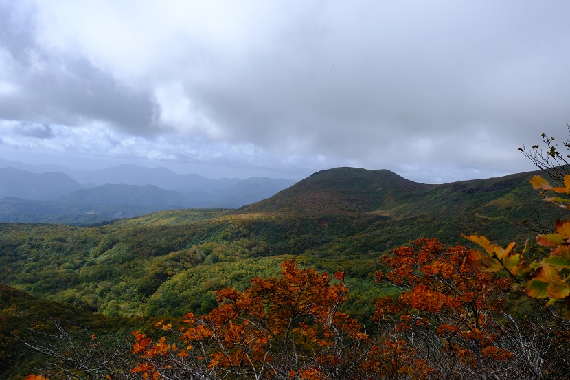 栗駒山の紅葉の写真