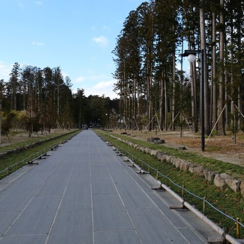 松島瑞巌寺の12月の風景