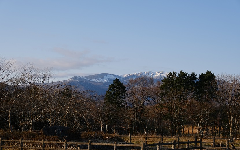 栗駒山の11月の風景写真