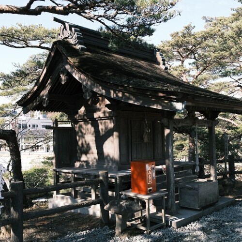 松島五大堂にある神社